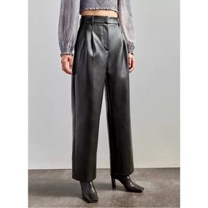 Wilfred Effortless pants faux leather trouser